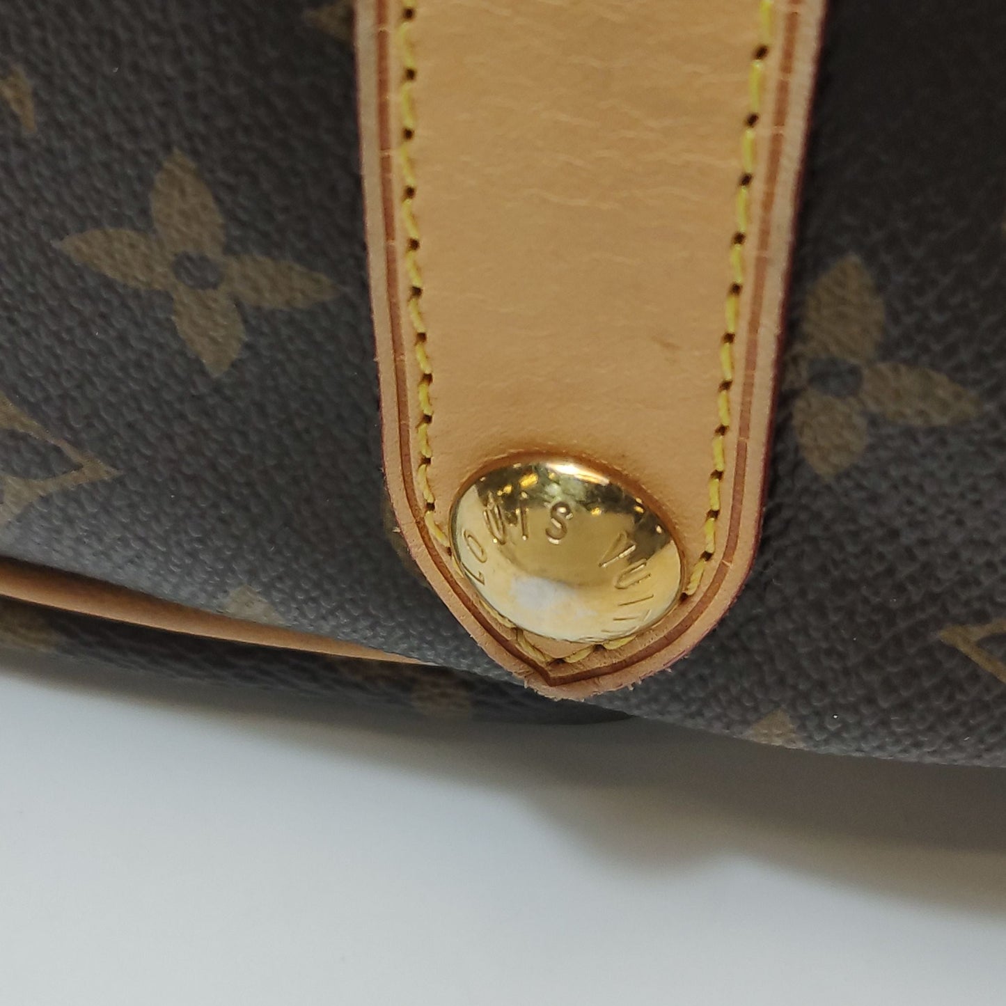 Preloved Louis Vuitton Galliera Large Monogram Print Shoulder Bag 250502781175802