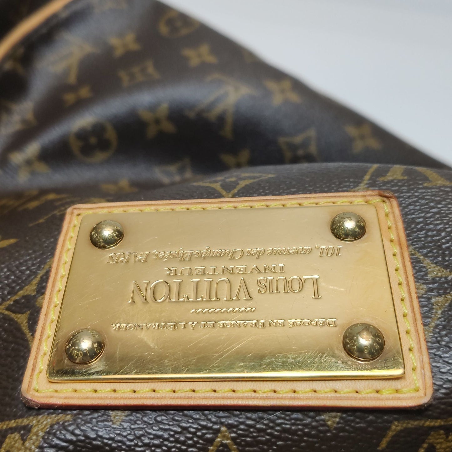 Preloved Louis Vuitton Galliera Large Monogram Print Shoulder Bag 250502781175802