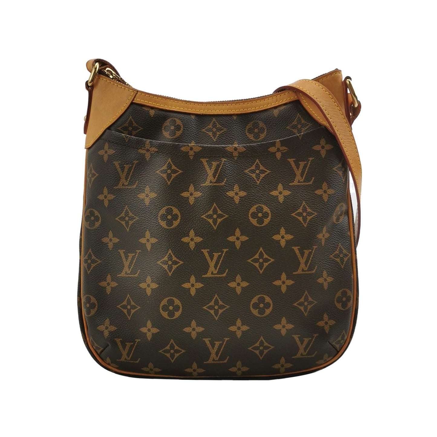 Preloved Louis Vuitton Odeon PM Monogram Canvas and Calf Leather Shoulder Bag 250502781175798