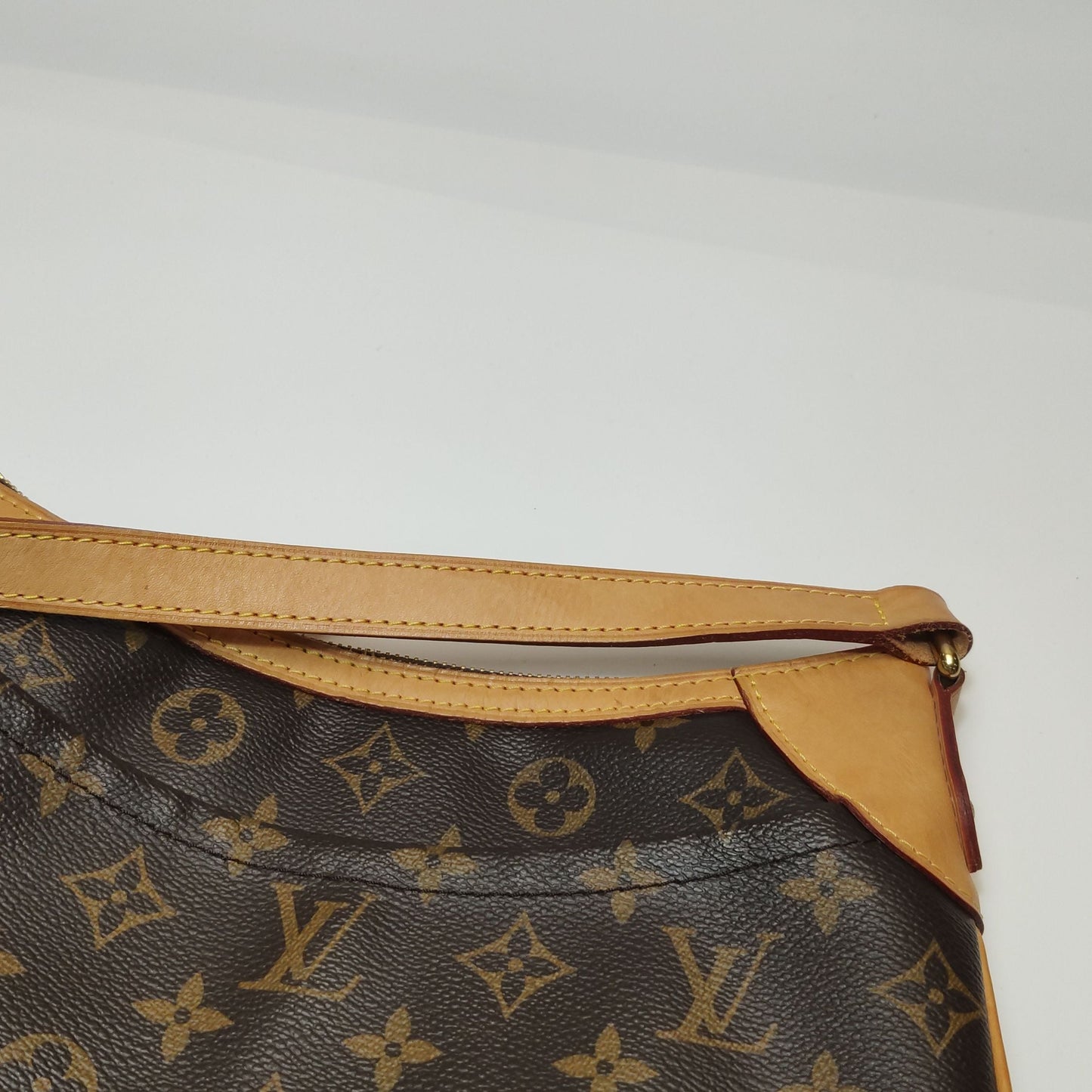 Preloved Louis Vuitton Odeon PM Monogram Canvas and Calf Leather Shoulder Bag 250502781175798