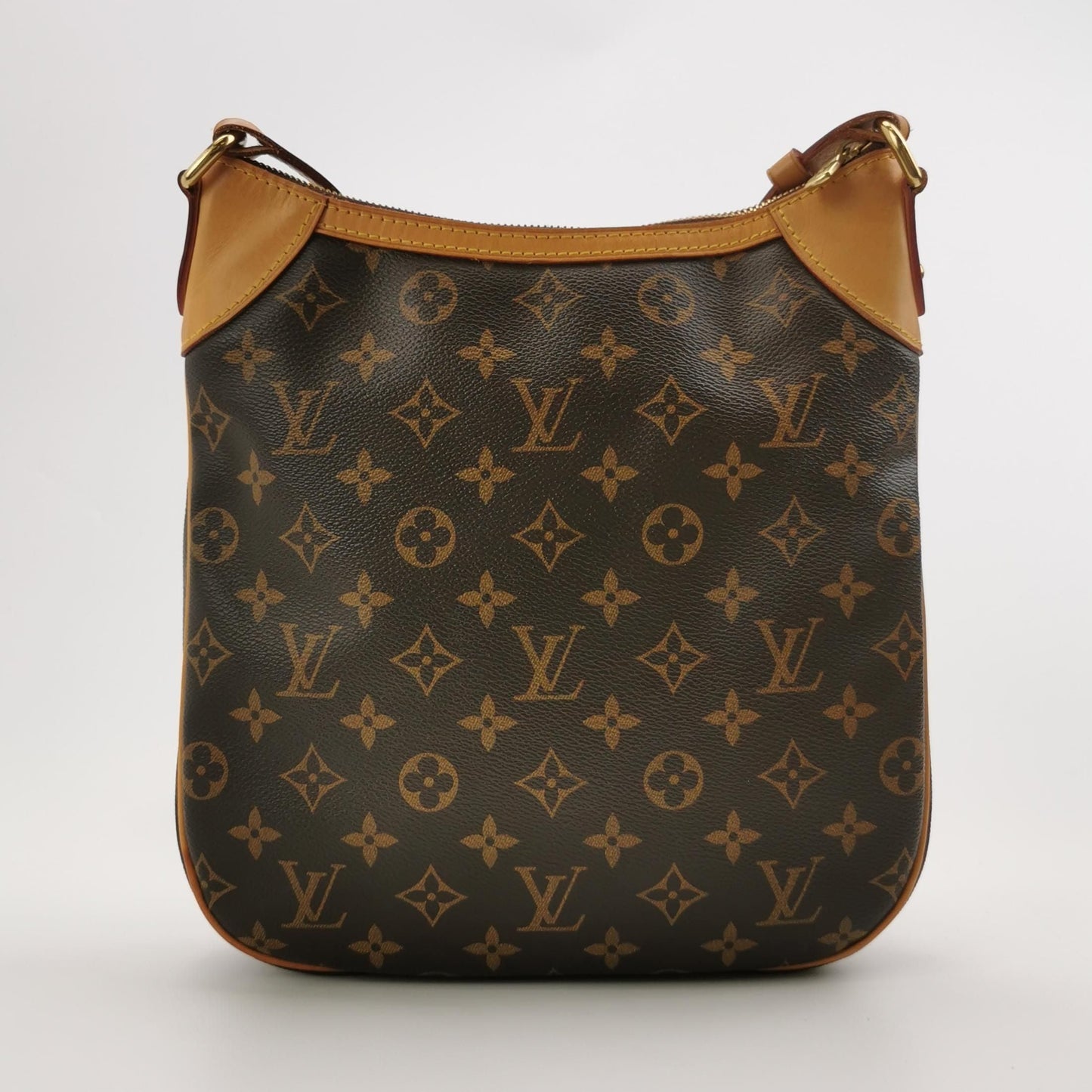 Preloved Louis Vuitton Odeon PM Monogram Canvas and Calf Leather Shoulder Bag 250502781175798