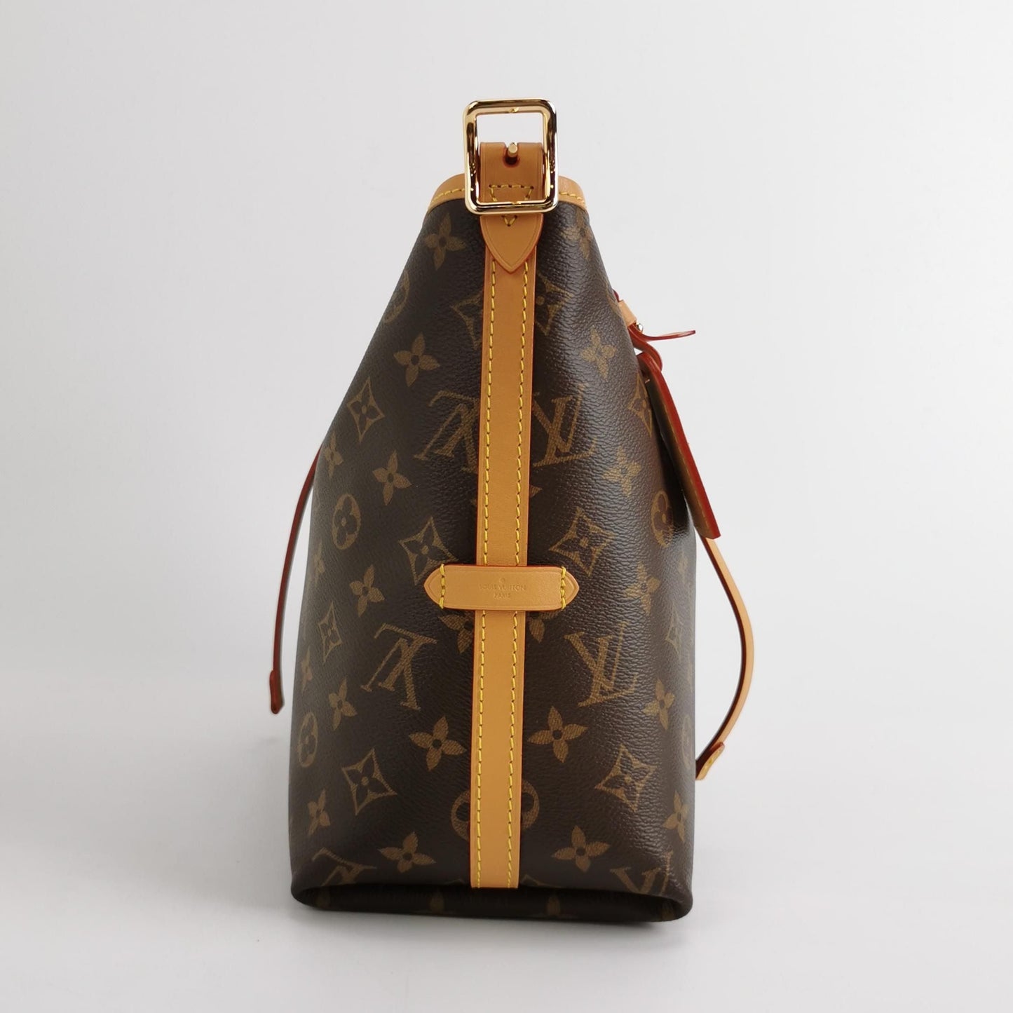 Preloved Louis Vuitton Carry All Small Monogram Print Shoulder Bag with Chip 250412781145843