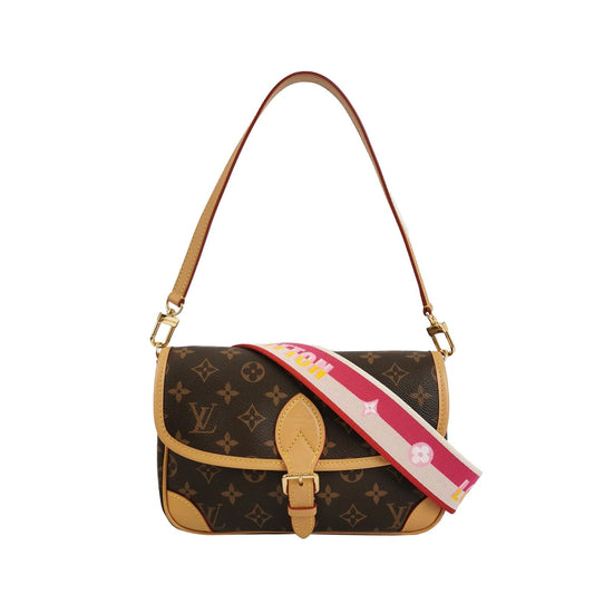 Preloved Louis Vuitton Diane Monogram Crossbody Shoulder Bag Microchip 250502781175419