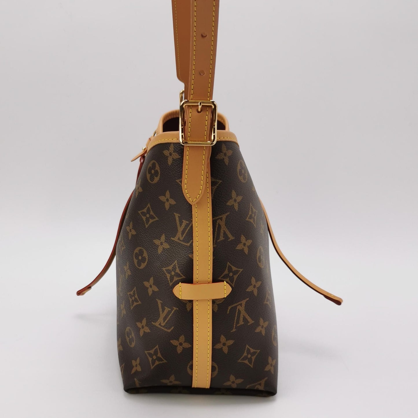 Preloved Louis Vuitton Carry All Small Monogram Shoulder Bag with Chip 250107781015595