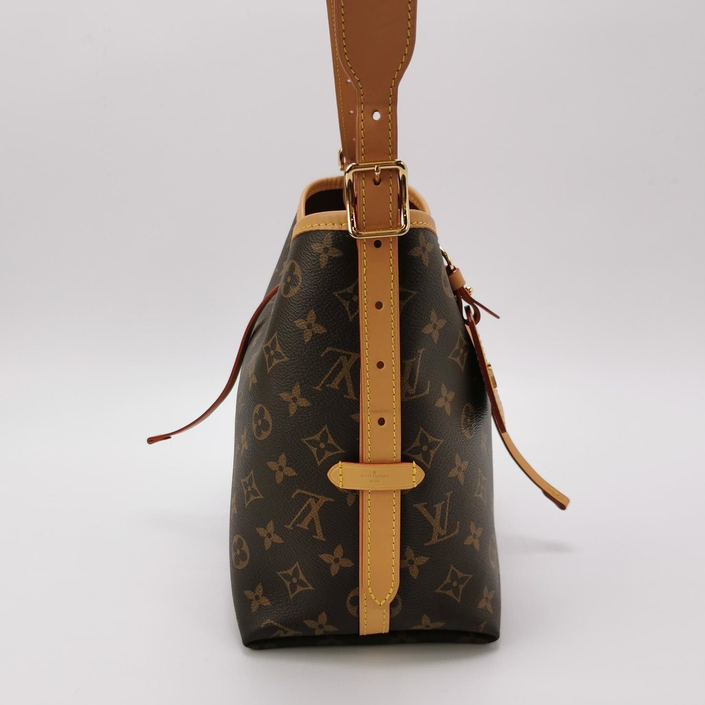 Preloved Louis Vuitton Carry All Small Monogram Shoulder Bag with Chip 250107781015595