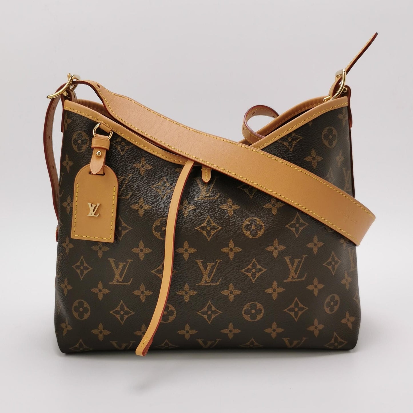 Preloved Louis Vuitton Carry All Small Monogram Shoulder Bag with Chip 250107781015595