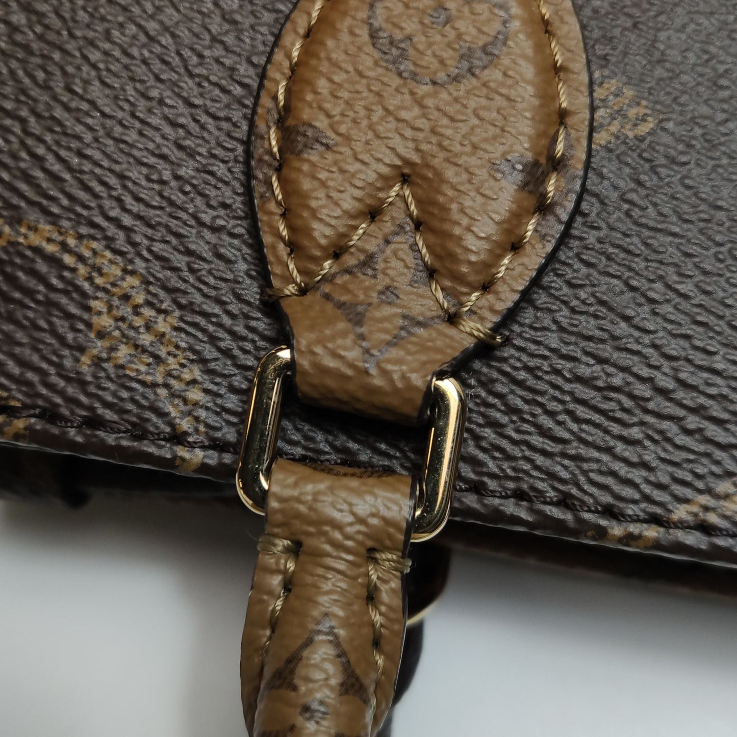 Preloved Louis Vuitton Onthego BB Monogram Crossbody Shoulder Bag with Chip 250503781176333