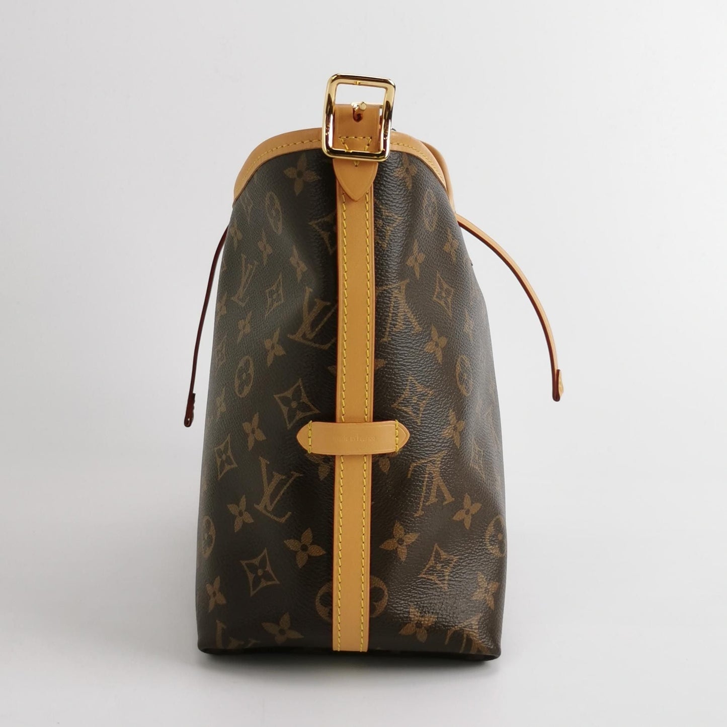 Preloved Louis Vuitton Carry All Small Monogram Print Shoulder Bag with Chip 250501781173815