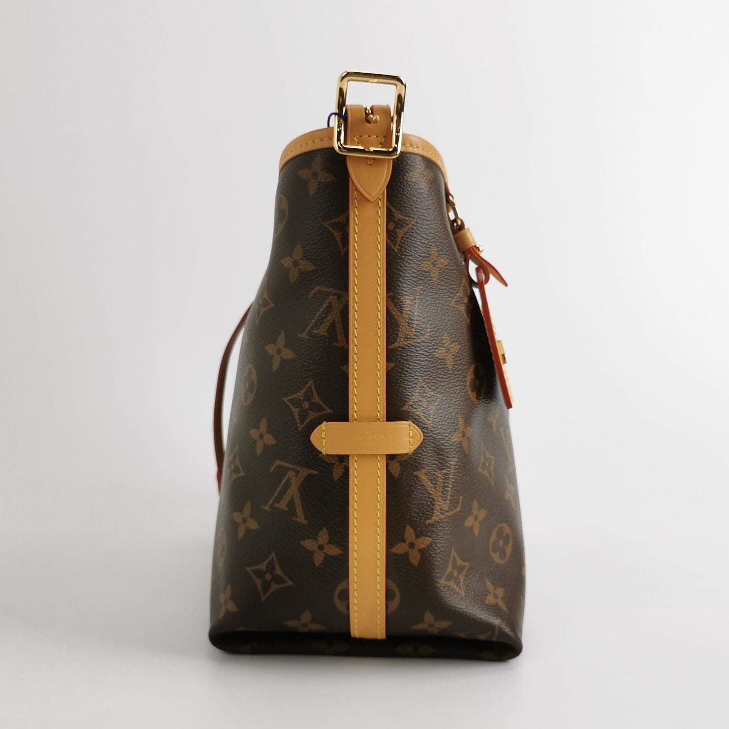 Preloved Louis Vuitton Carry All Small Monogram Print Shoulder Bag with Chip 250501781173815