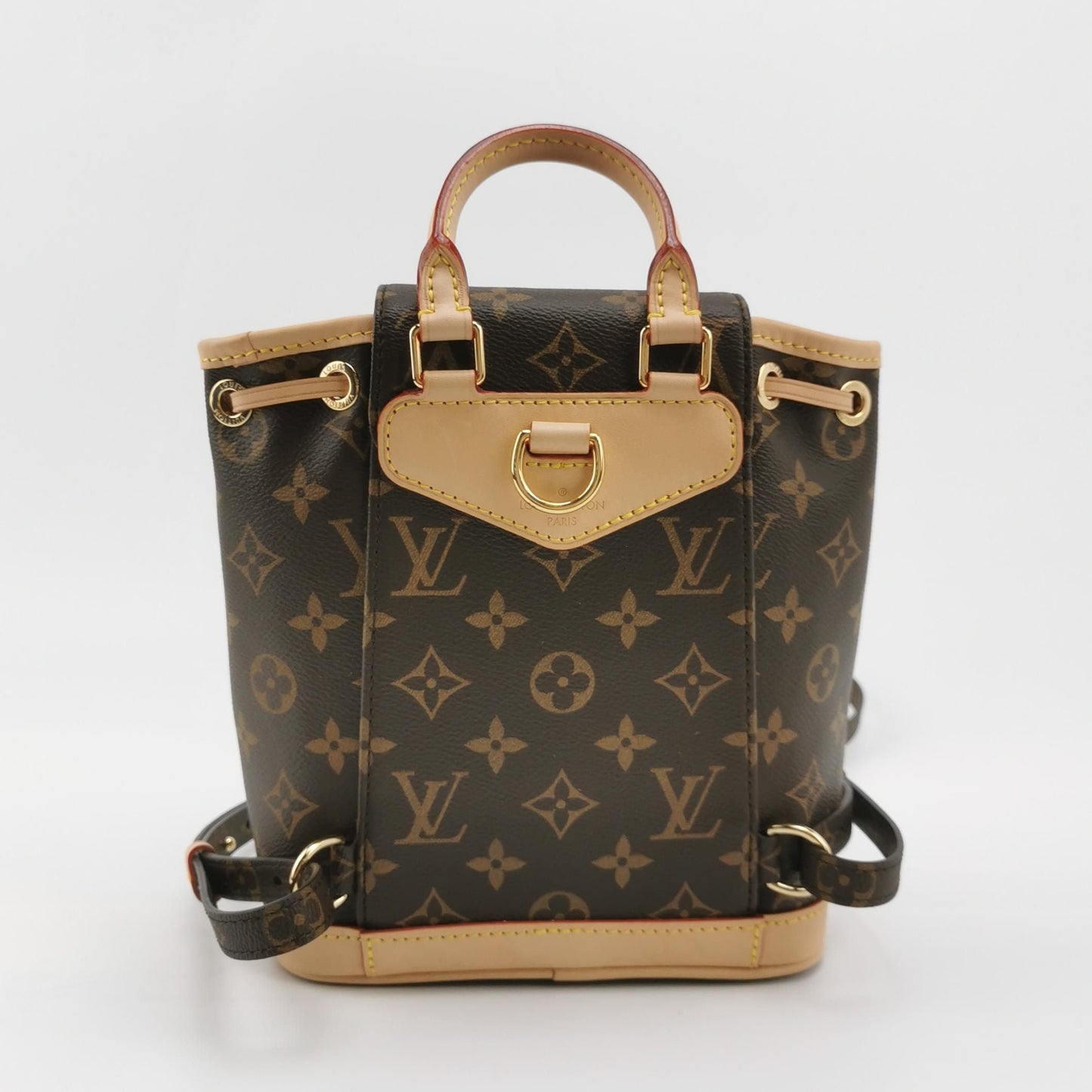 Preloved Louis Vuitton Montsouris Mini Monogram Backpack with Chip 250503781177001
