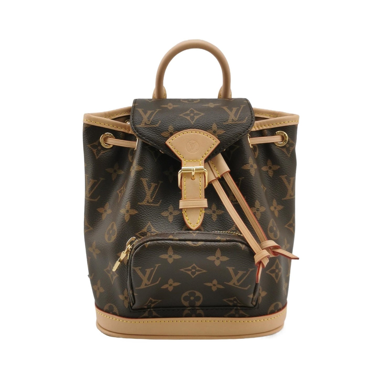 Preloved Louis Vuitton Montsouris Mini Monogram Backpack with Chip 250503781177001