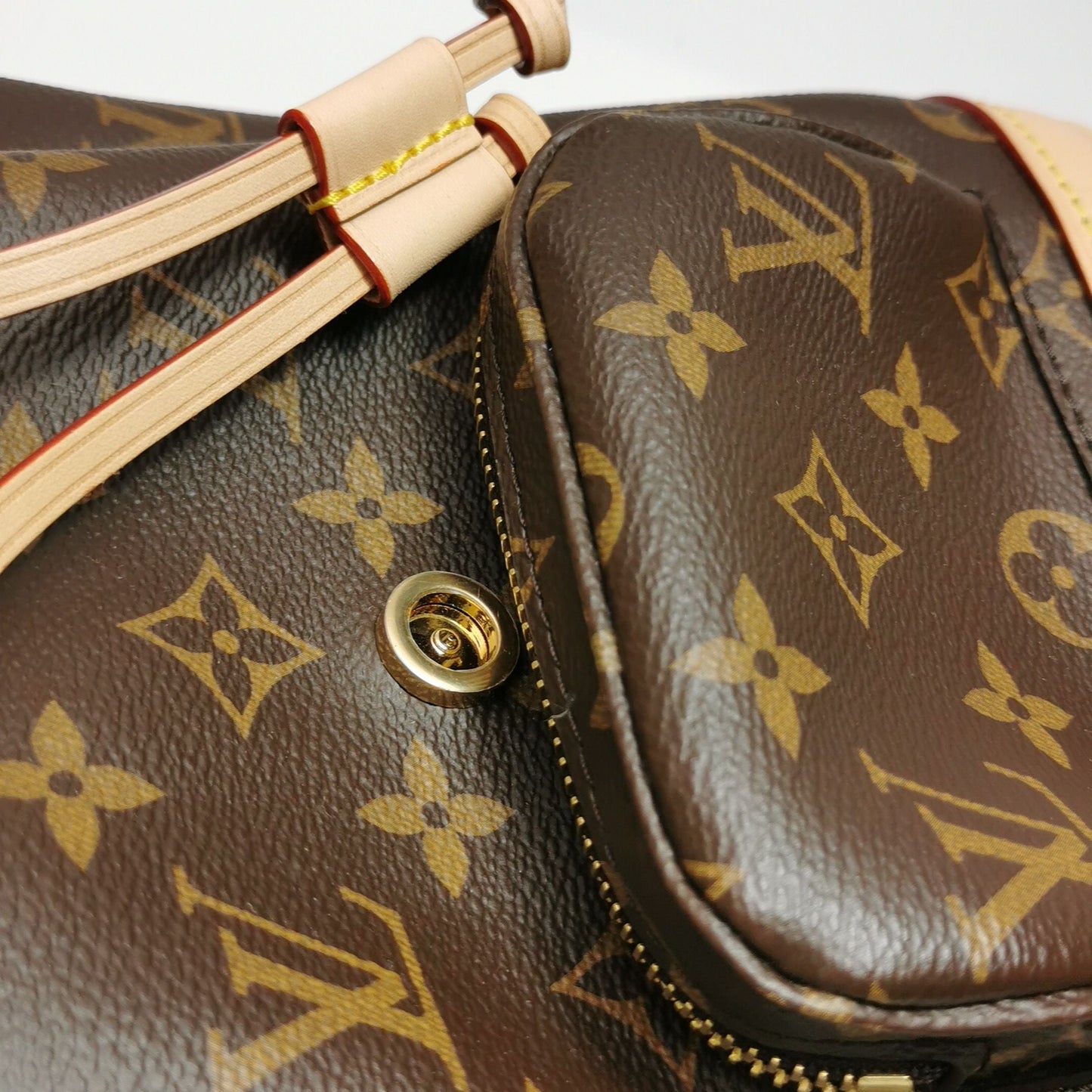Preloved Louis Vuitton Montsouris Mini Monogram Backpack with Chip 250503781177001