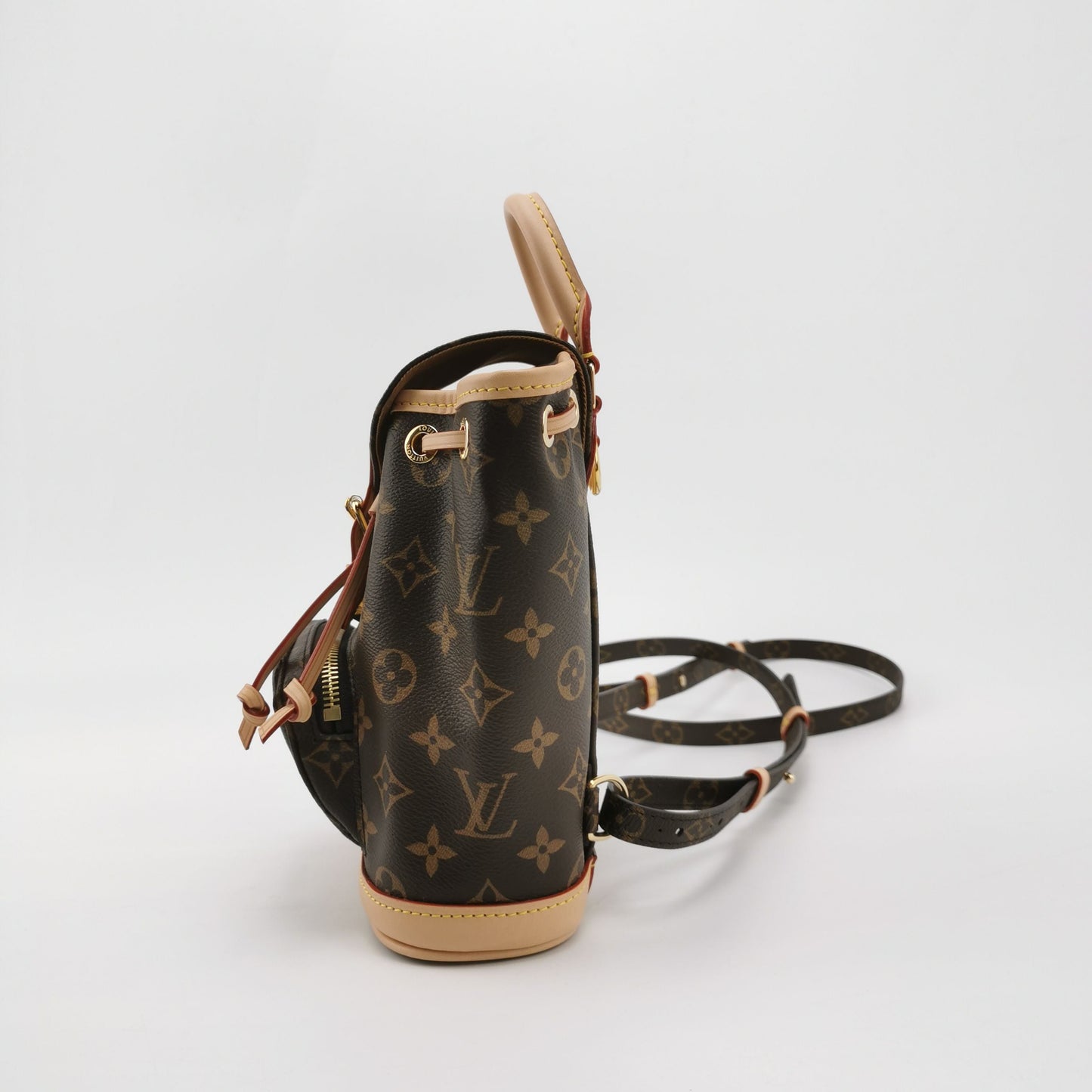 Preloved Louis Vuitton Montsouris Mini Monogram Backpack with Chip 250503781177001