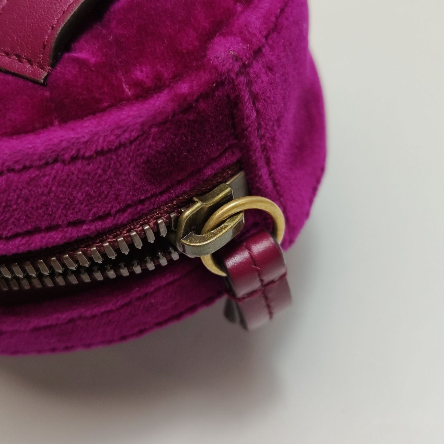 Gucci GG Marmont Small Leather and Suede GG Logo Waist Bag Chest Bag