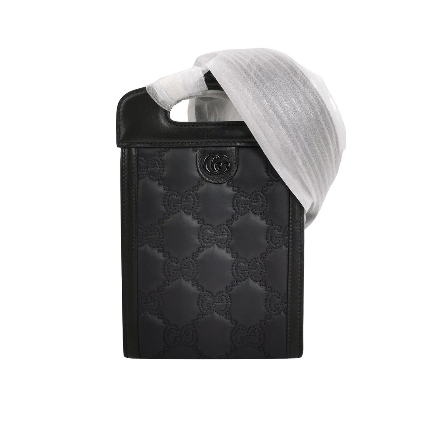Gucci GG Matelassé Mini Leather Monogram GG Shoulder Bag