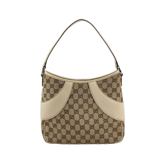 Gucci GG Canvas and Leather Tote Bag