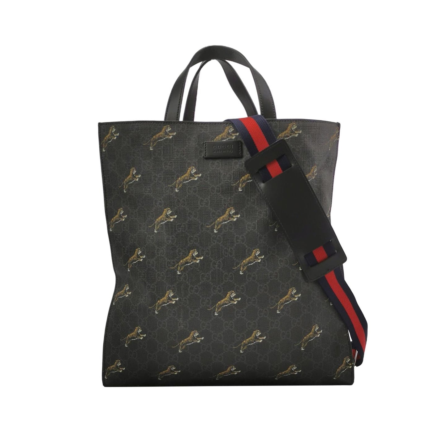 Gucci GG Tiger Print Crossbody Shoulder Bag
