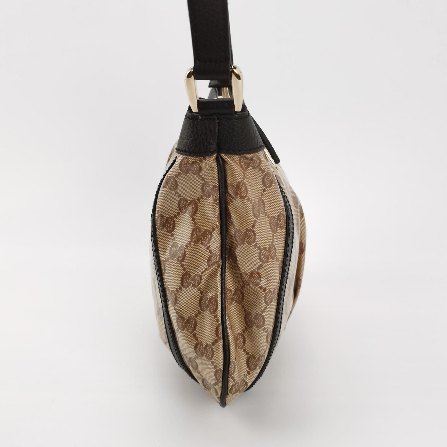 Gucci Coated Canvas GG Monogram Shoulder Bag