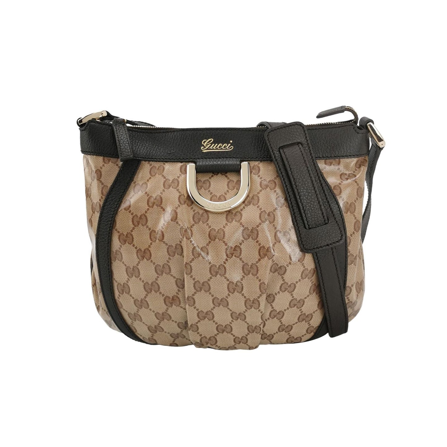 Gucci Coated Canvas GG Monogram Shoulder Bag