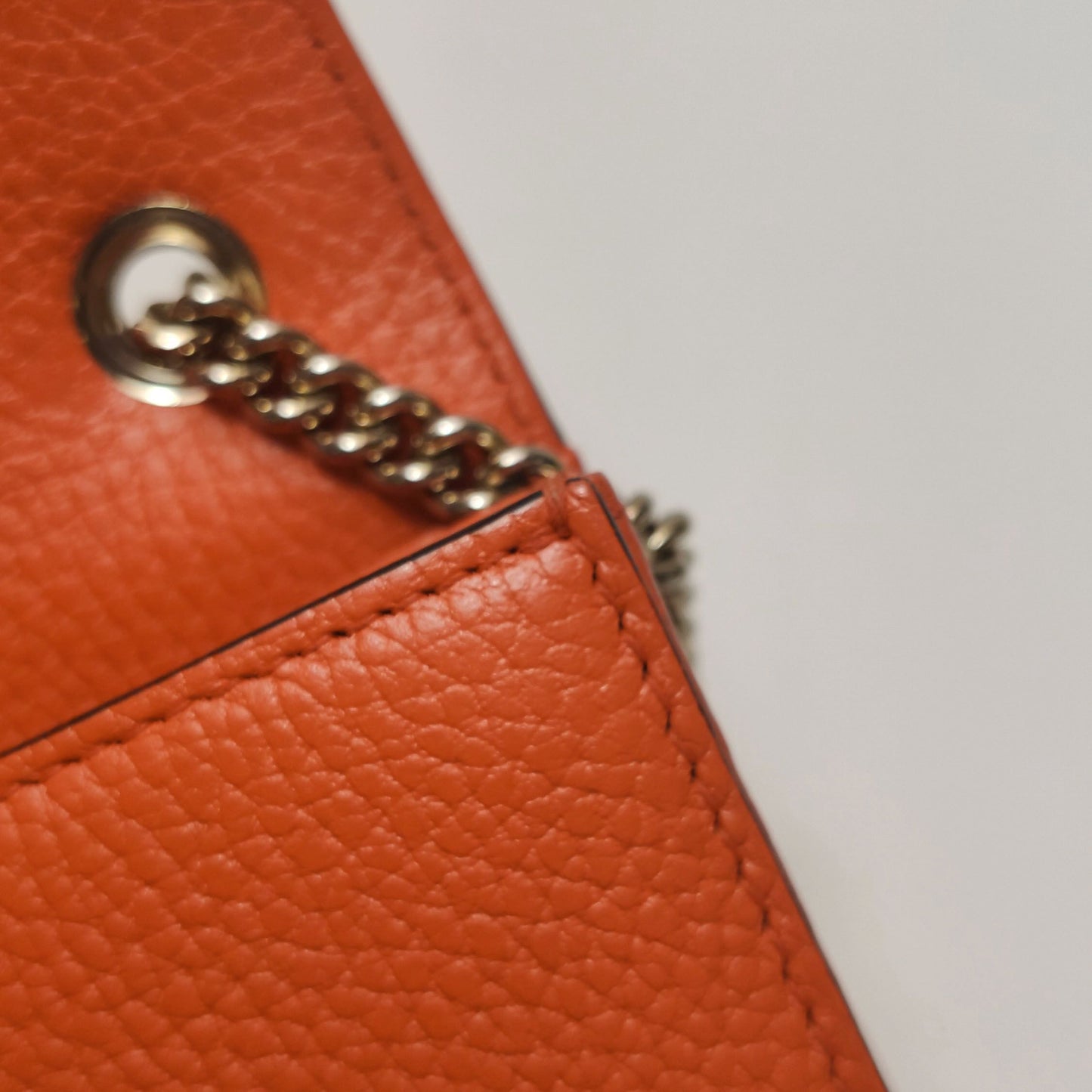 Gucci Interlocking G Leather Shoulder Bag