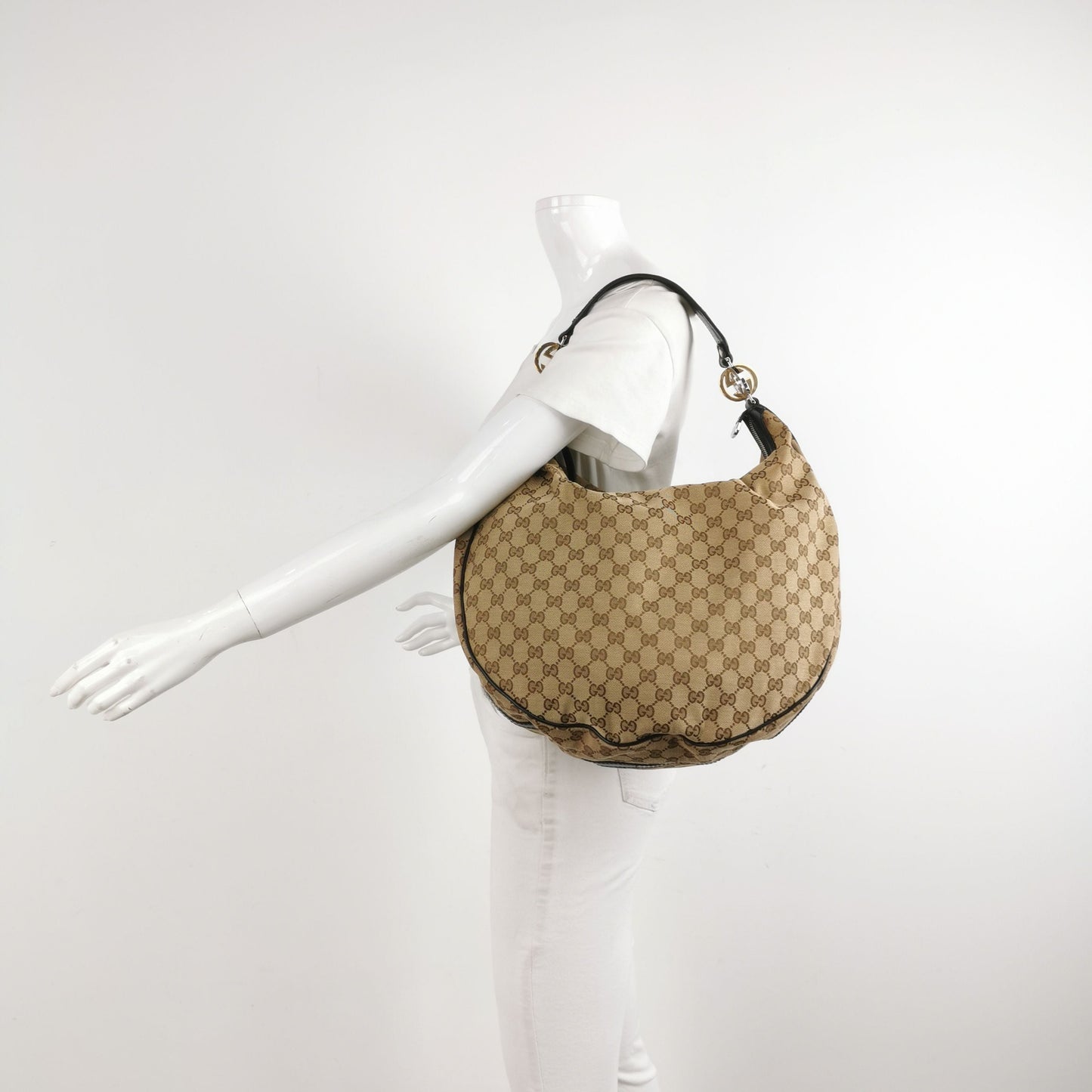 Gucci GG Canvas Shoulder Bag