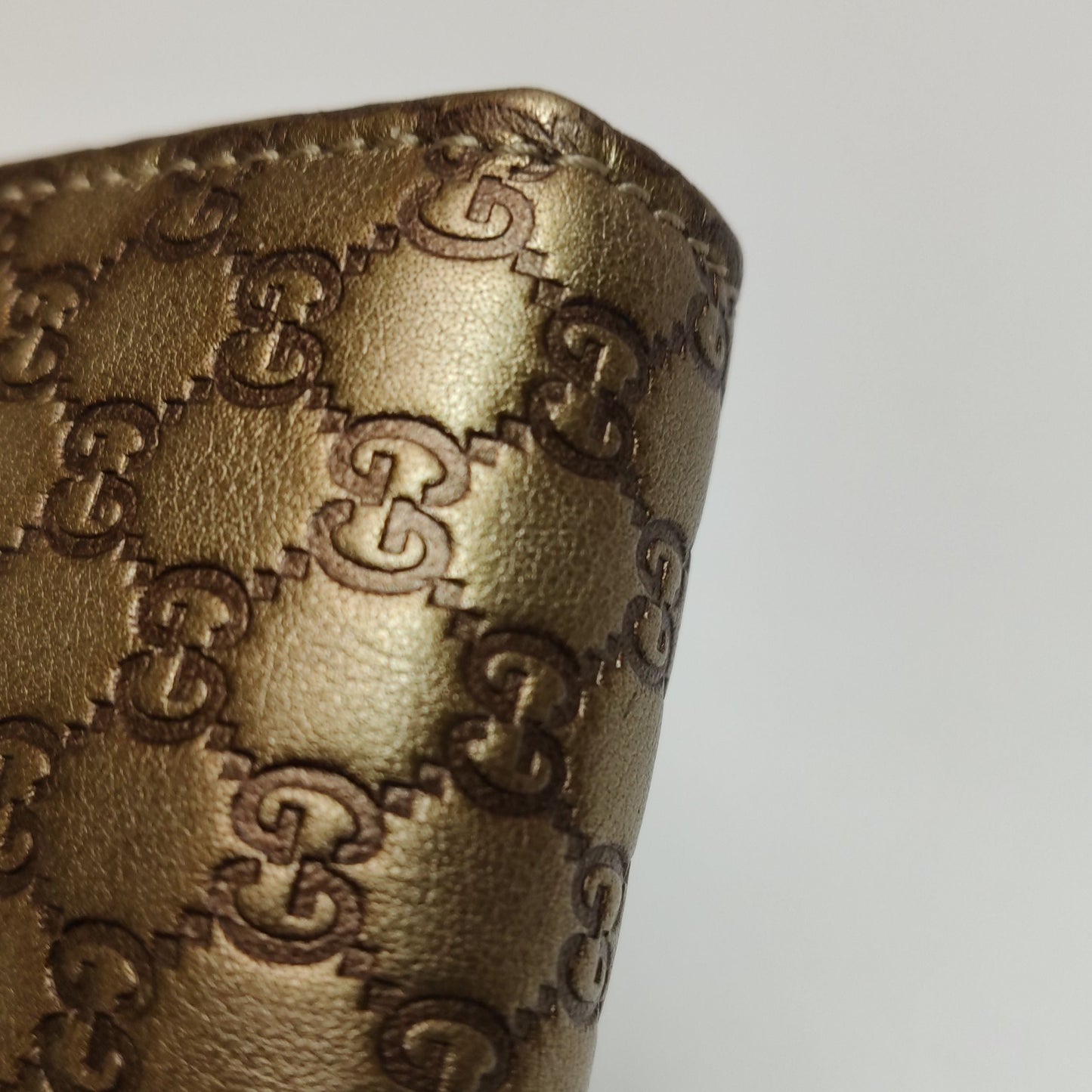Gucci GG Print Chain Shoulder Bag