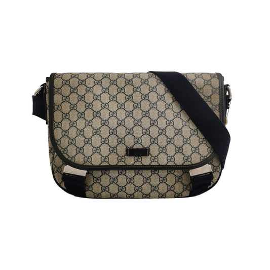 Gucci GG Monogram Leather Shoulder Bag