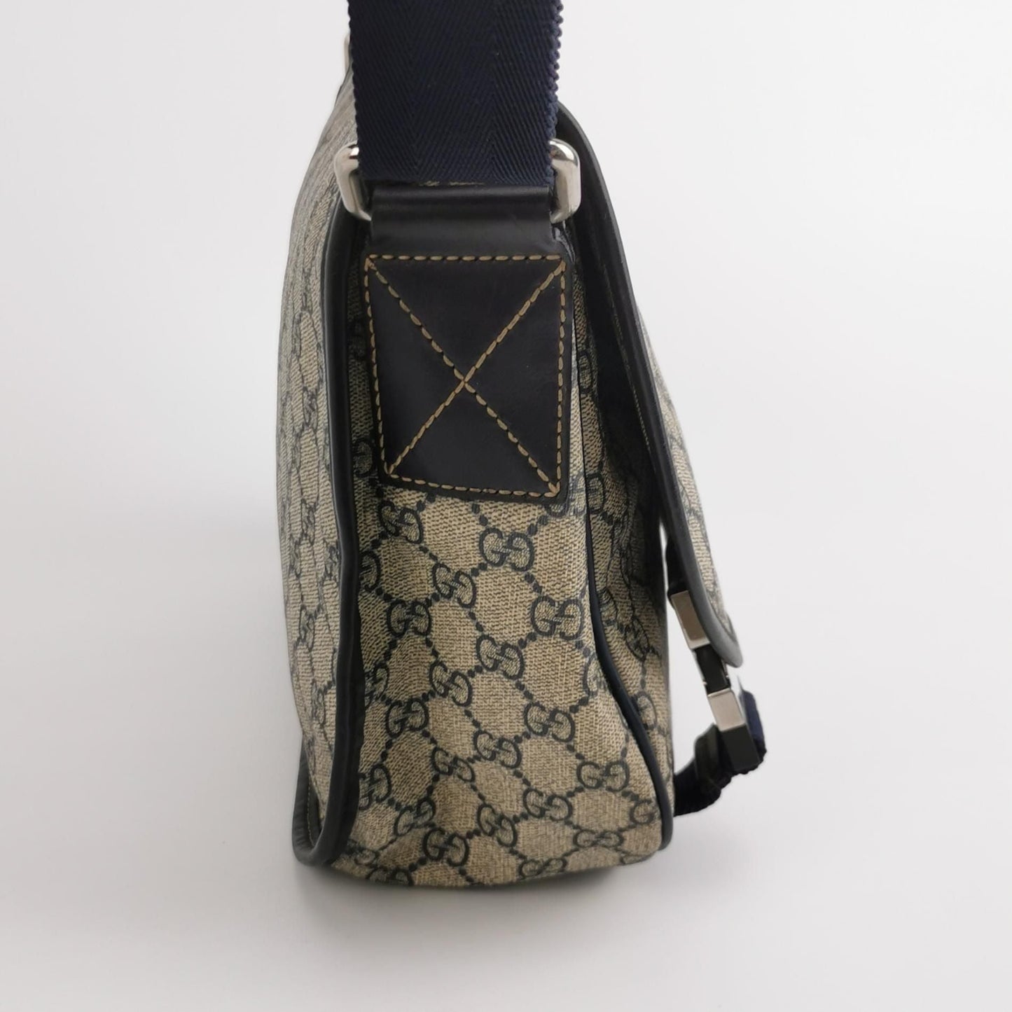 Gucci GG Monogram Leather Shoulder Bag