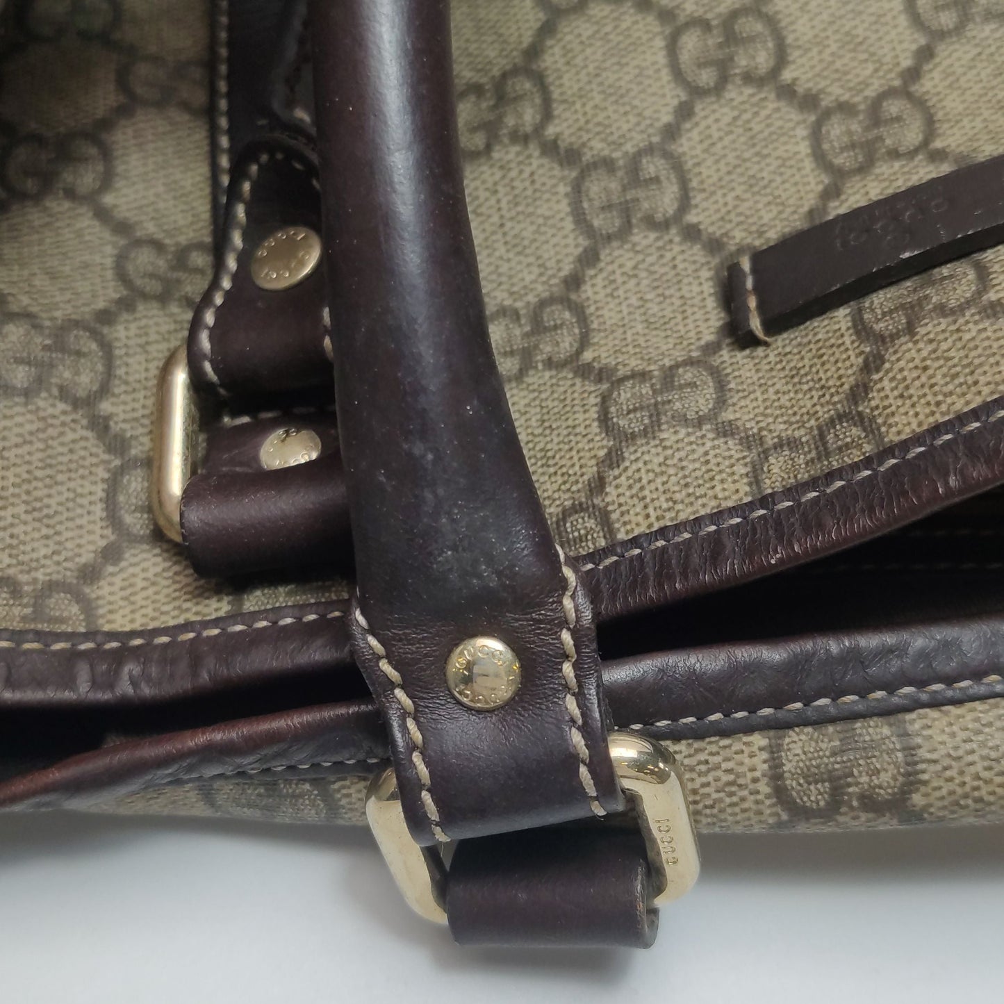 Gucci Joy Leather GG Monogram Shoulder Bag