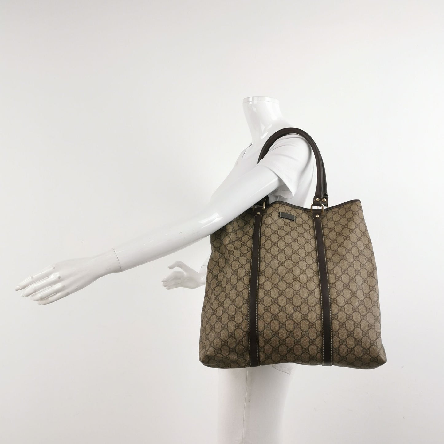 Gucci Joy Leather GG Monogram Shoulder Bag