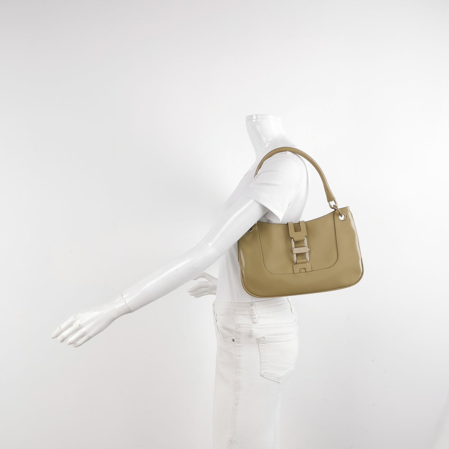 Gucci Jackie Leather Shoulder Bag