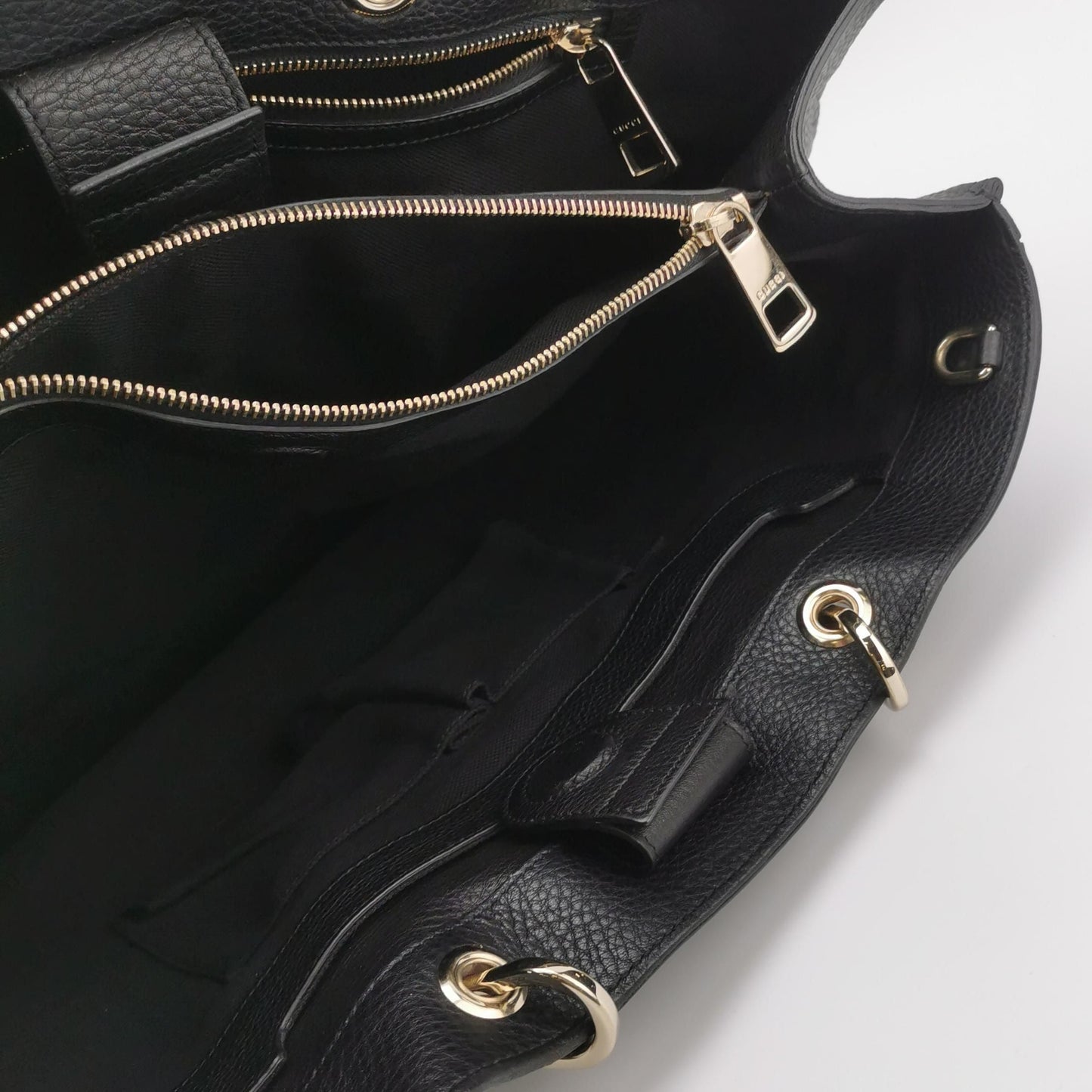 Gucci Miss Bamboo Leather Shoulder Bag