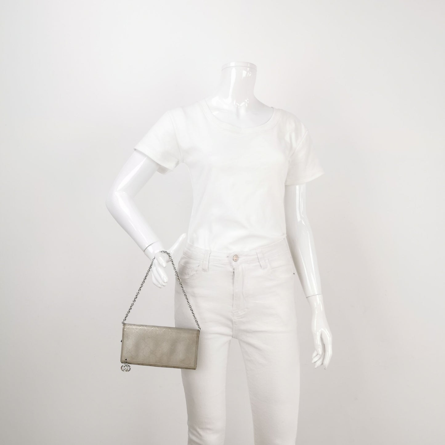 Gucci GG Interlocking G Pendant Shoulder Bag