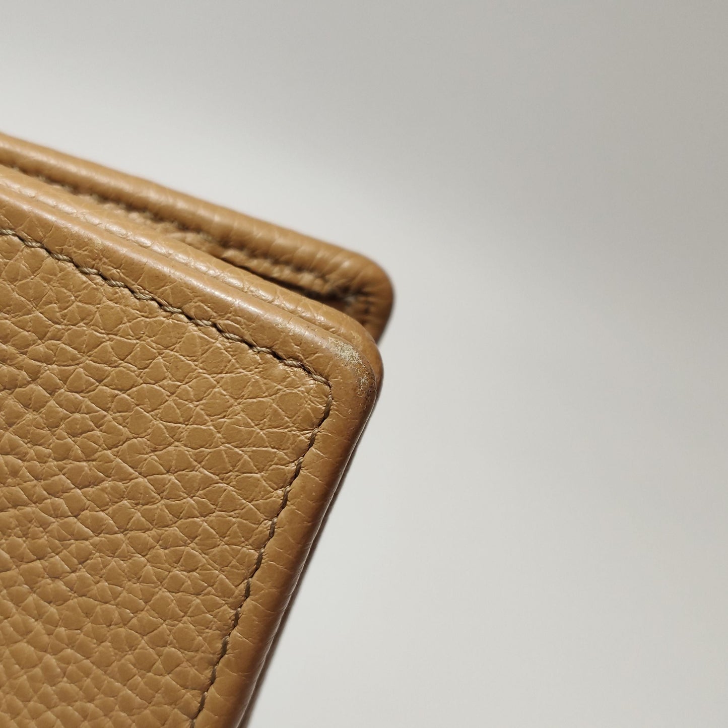 Gucci Soho Mini Leather Solid Pattern GG Flap Crossbody Shoulder Bag