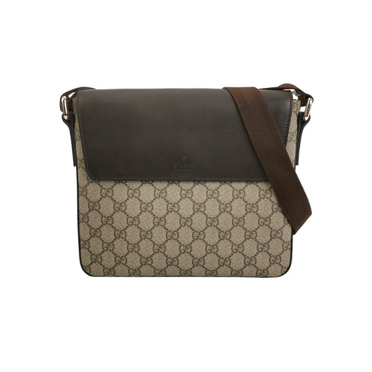 Gucci GG Monogram Leather Crossbody Bag