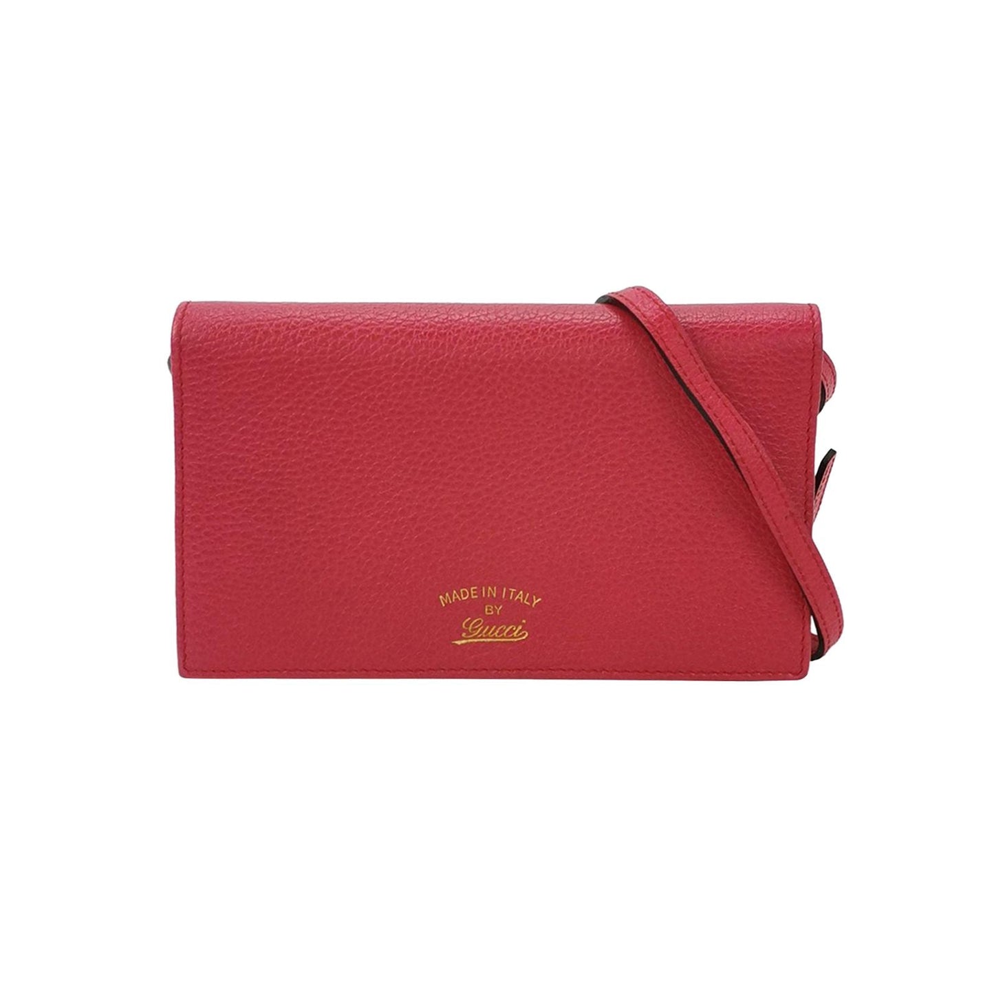 Gucci Leather Logo Crossbody Bag