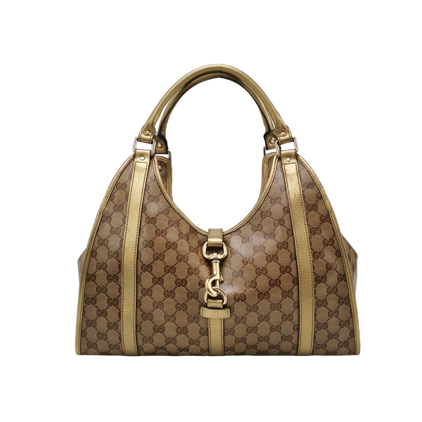 Gucci GG Coated Canvas Shoulder Bag