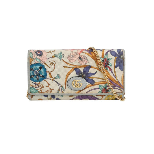 Gucci GG Canvas Floral Shoulder Bag