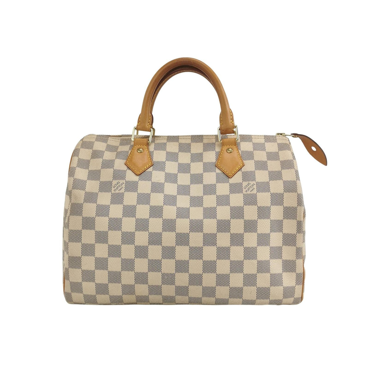 Preloved Louis Vuitton Speedy 30 Damier Canvas Boston Bag 23100478452403