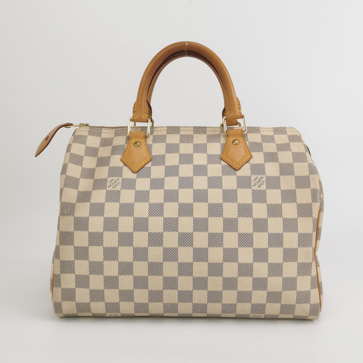 Preloved Louis Vuitton Speedy 30 Damier Canvas Boston Bag 23100478452403
