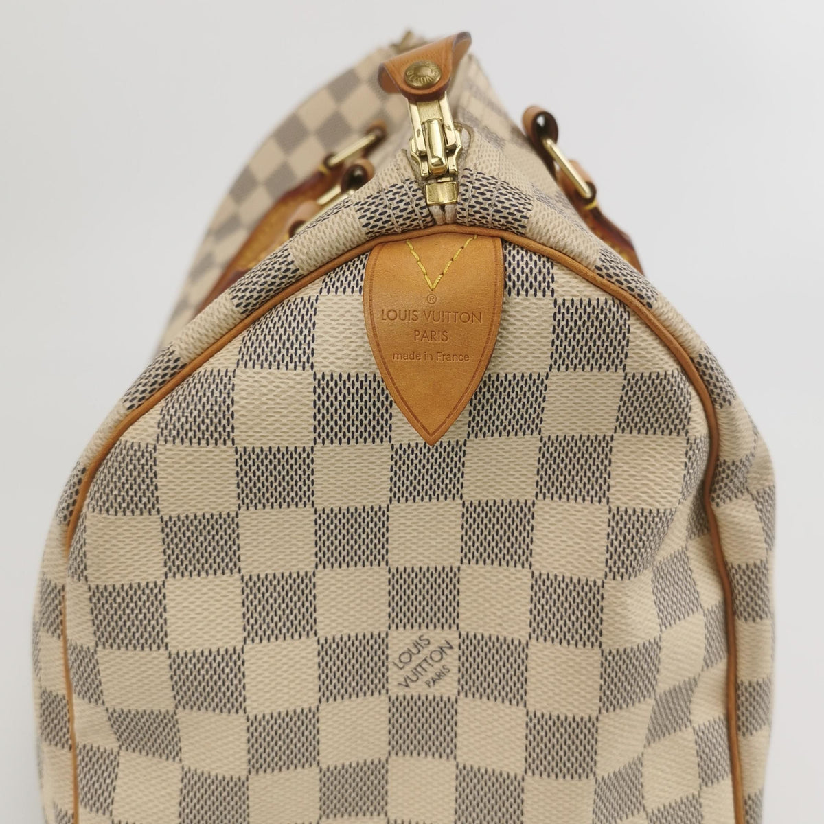 Preloved Louis Vuitton Speedy 30 Damier Canvas Boston Bag 23100478452403