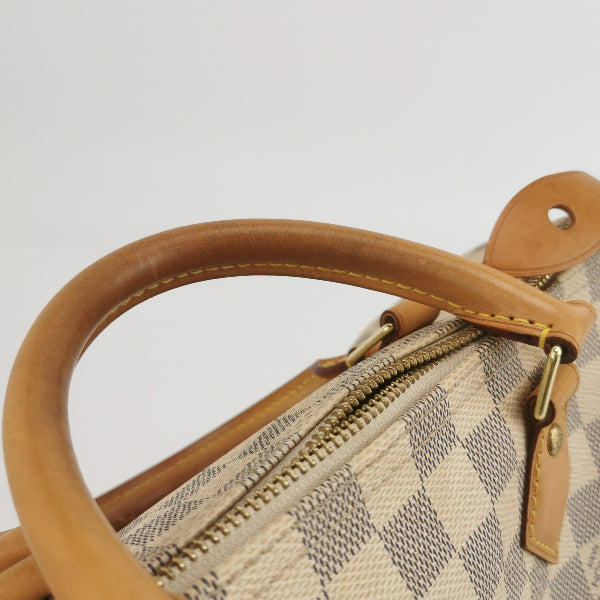 Preloved Louis Vuitton Speedy 30 Damier Canvas Boston Bag 23100478452403