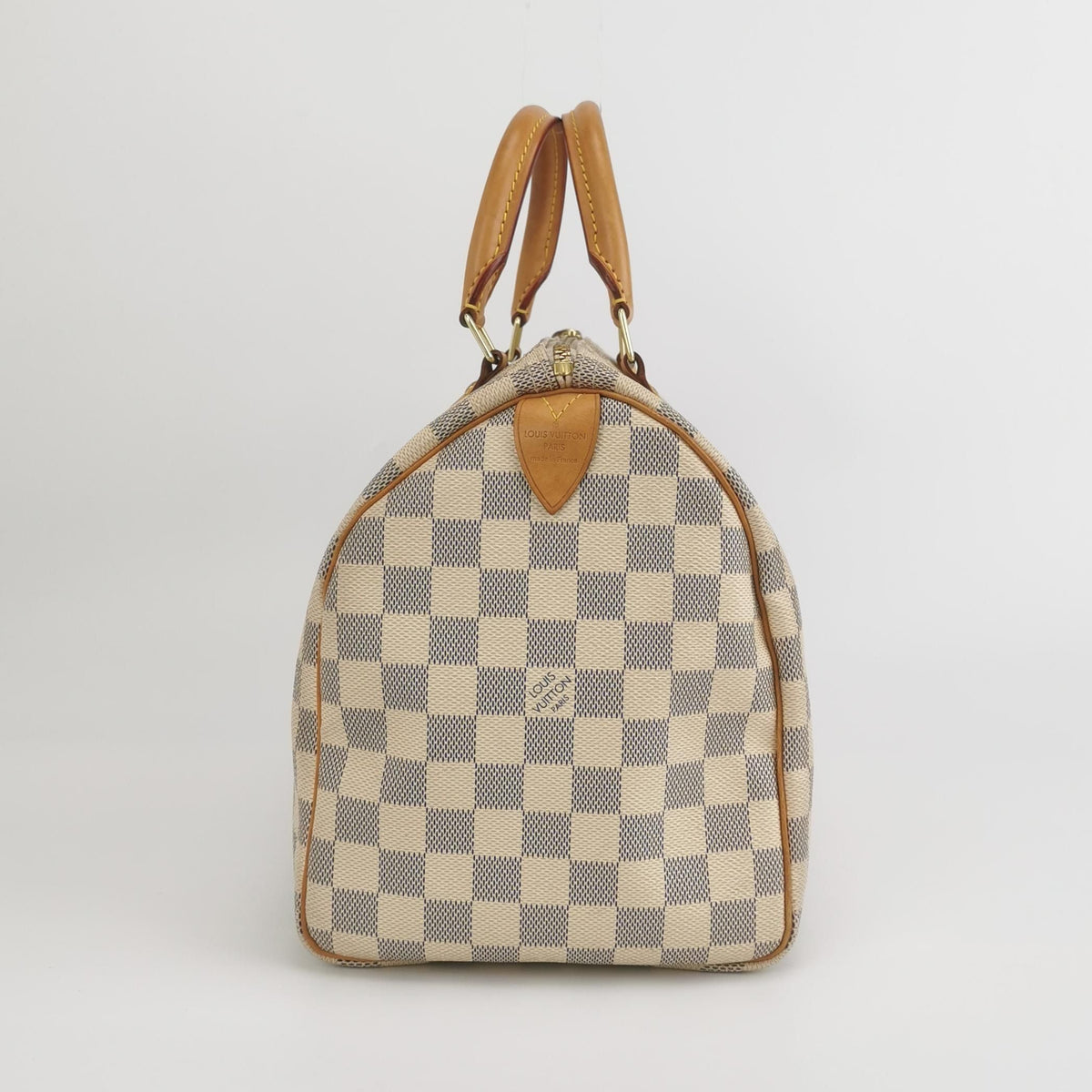 Preloved Louis Vuitton Speedy 30 Damier Canvas Boston Bag 23100478452403