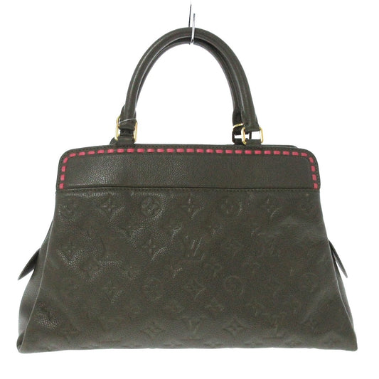 Louis Vuitton Khaki Leather Vosges handbag bag