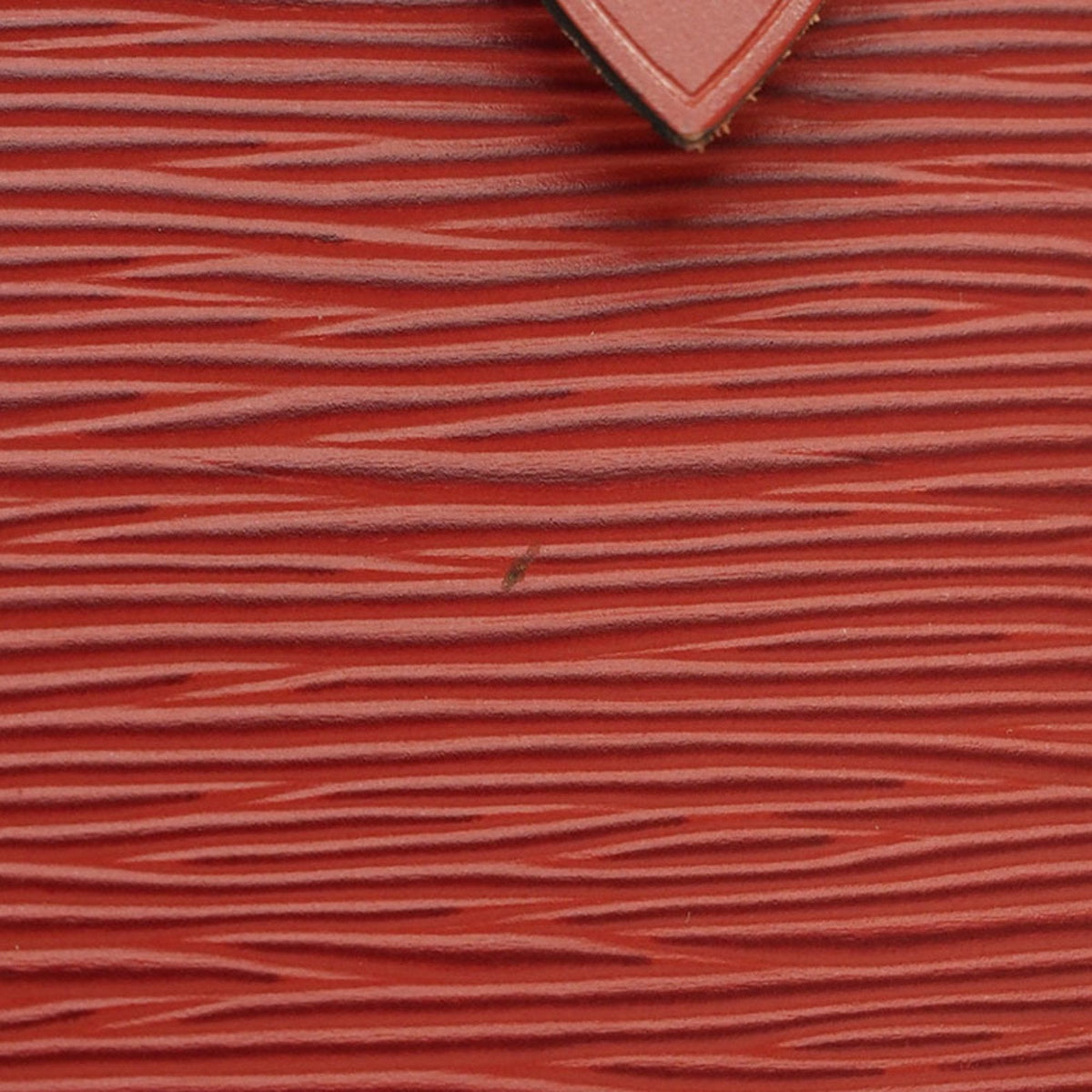 Louis Vuitton Red Leather Speedy 30 handbag bag