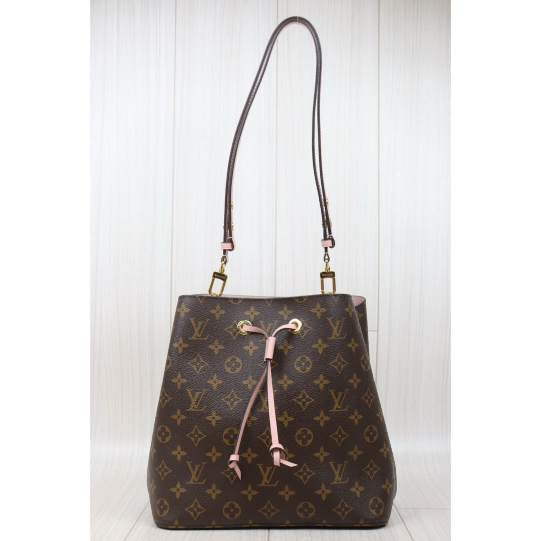 Very Good ( Rank A)｜ LV Monogram Neonoe Canvas  Pink Shoulder Bag ｜S25020904