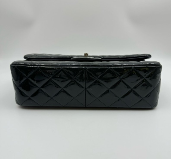 Chanel Classic Flap CF Dark Blue Large 30cm Bag 100142400162