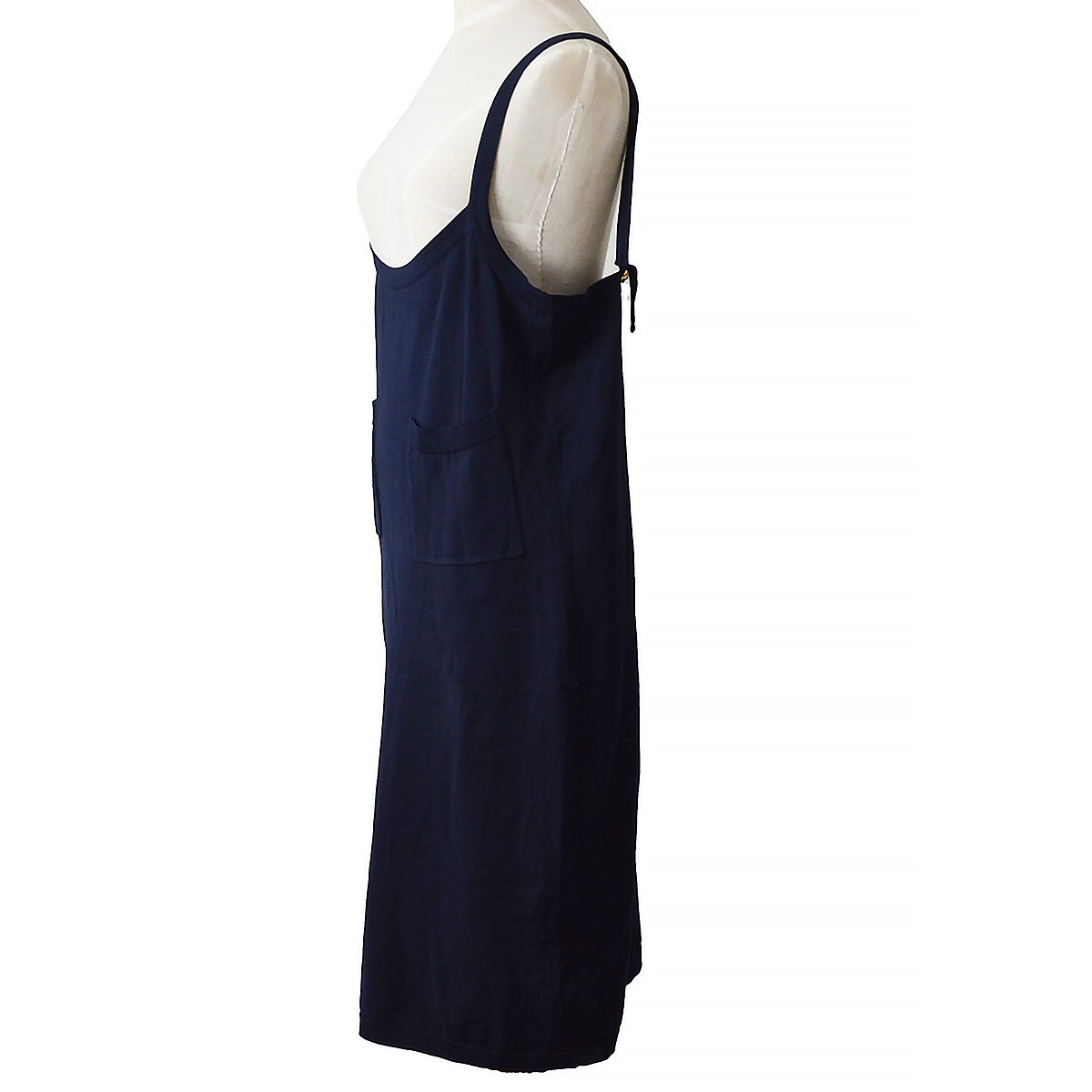 CHANEL open back knee-length dress #42