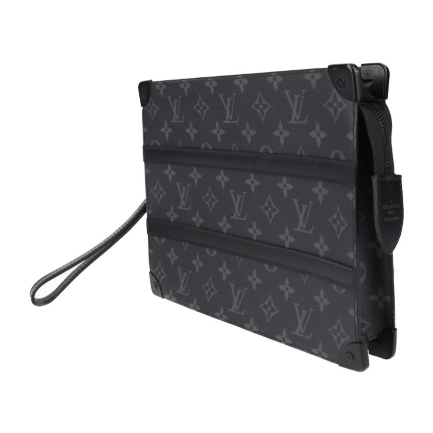 Louis Vuitton Monogram Eclipse   Monogram Eclipse Monogram Eclipse Clutch Bag Handbag Pouch