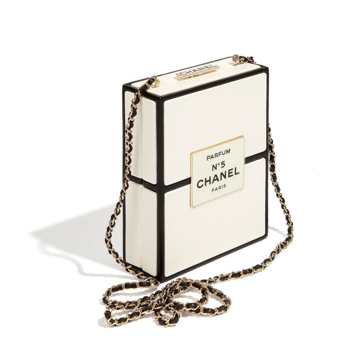 No.5 Perfume Box Minaudiere Clutch Bag 2021
